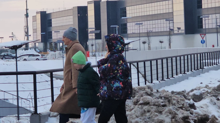 Bane Tomašević sa porodicom