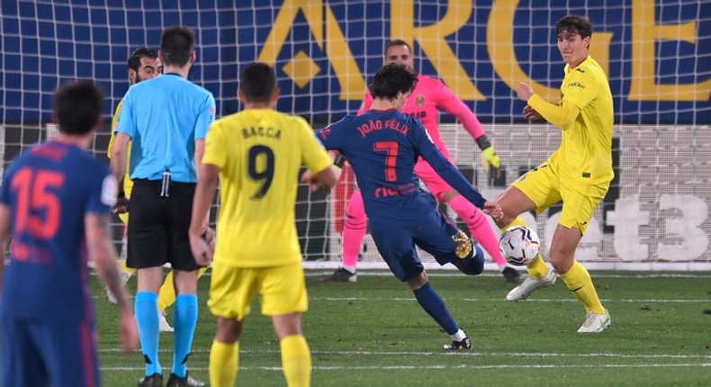 Joao Felix's strike was his seventh La Liga goal this season