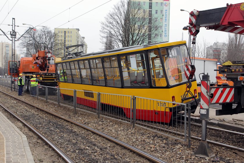 Wykolejenie tramwajów