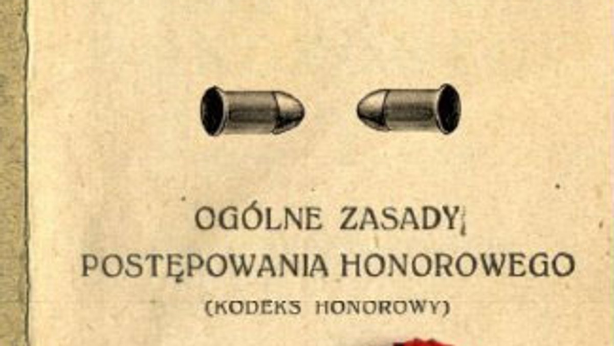 Stylowy reprint trzeciego wydania "Kodeksu Honorowego" Władysława Boziewicza ukaże sie w lutym nakładem Wydawnictwa Bona.