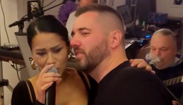 Mina Kostić i Aleksandar Kos Aca (Foto: Instagram/caspermusiclive)
