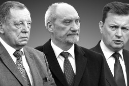 Jan Szyszko Antoni Macierewicz Mariusz Błaszczak PiS polityka Prawo i Sprawiedliwość