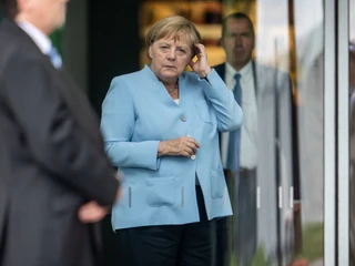 Angela Merkel, kanclerz Niemiec. Berlin, 14 sierpnia 2019 r.