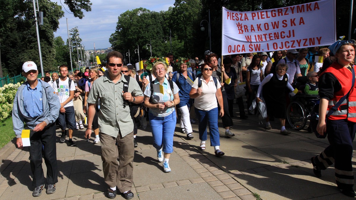 Krakowianie doszli na Jasną Górę