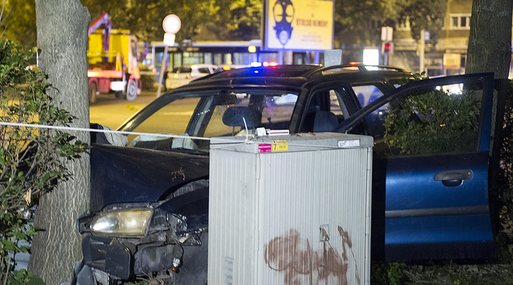 Óbudán történt a halálos baleset / Fotó: Olvasó-riporter