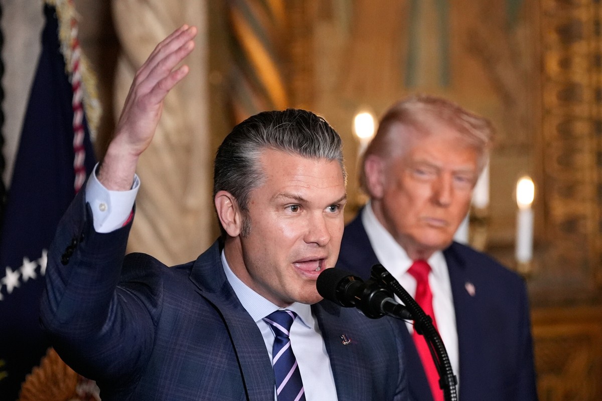 Pete Hegseth i Donald Trump