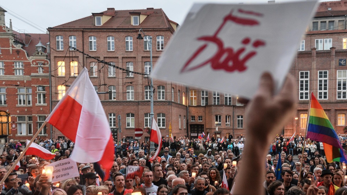 Gdanski protest Sąd Najwyższy