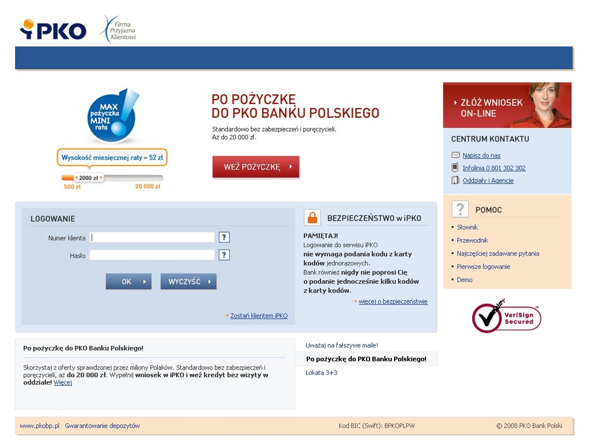 Strona iPKO