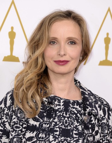 Julie Delpy na spotkaniu nominowanych do Oscara 2014