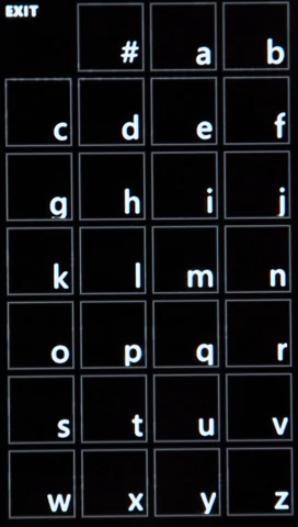Klawiatura z literami to świetny sposób wyszukiwania plików muzycznych