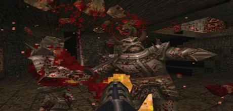 Screen z gry "Quake"