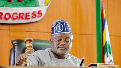 Speaker, Lagos State House of Assembly, Mudashiru Obasa [LSHA]