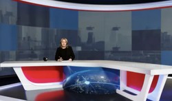 Pogrążona w żałobie Danuta Holecka wróciła do pracy w TV Republika. Poprowadziła serwis