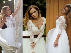 Suknie ślubne na sezon 2015 od Sylwii Kopczyńskiej. Urzekające piękno!