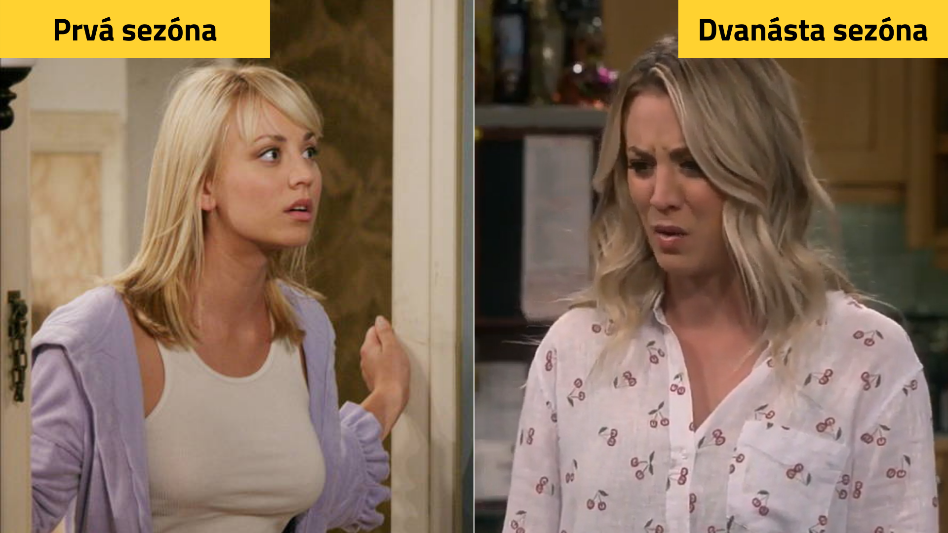 Ako sa Kaley Cuoco zmenila?