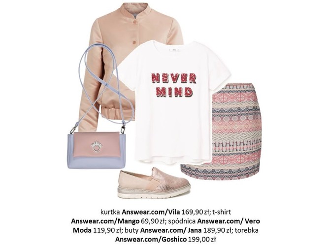 T-shirt z przesłaniem. STYLIZACJE