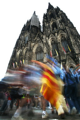 GERMANY-POPE-WYD-CATHEDRAL