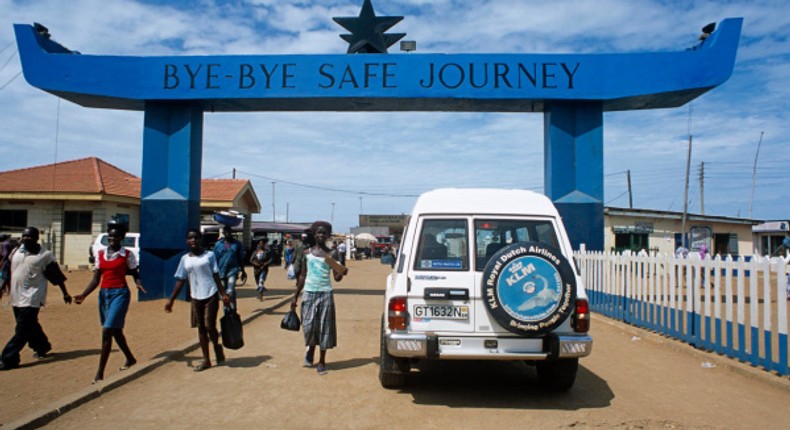 Ghana Togo Border