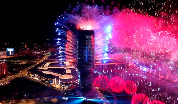 Spektakularan vatromet na Beogradu na vodi