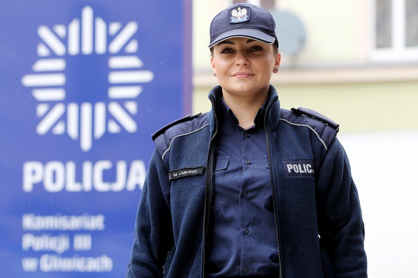 Michalina Labusek, dzielnicowa z 3 komisariatu policji w Gliwicach