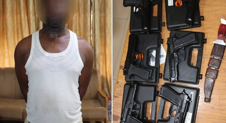 Pistols suspect