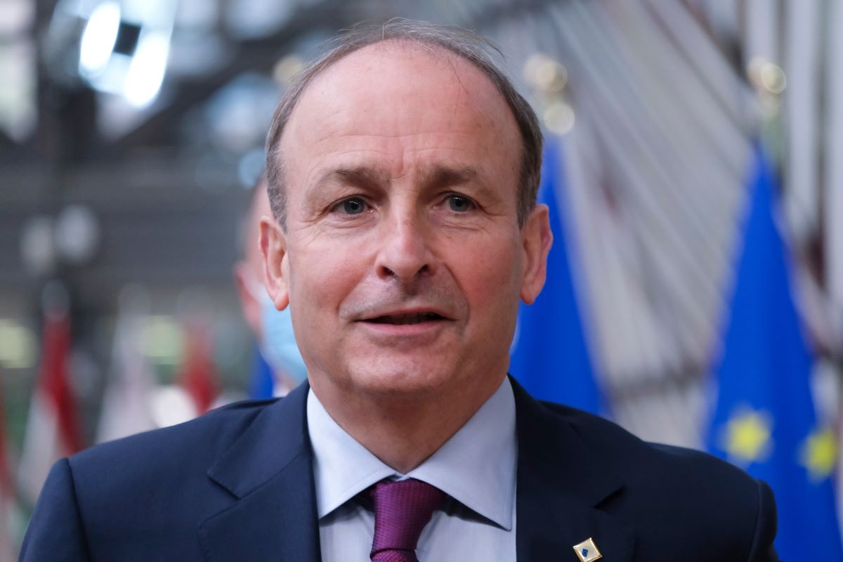 Premier Irlandii Micheal Martin