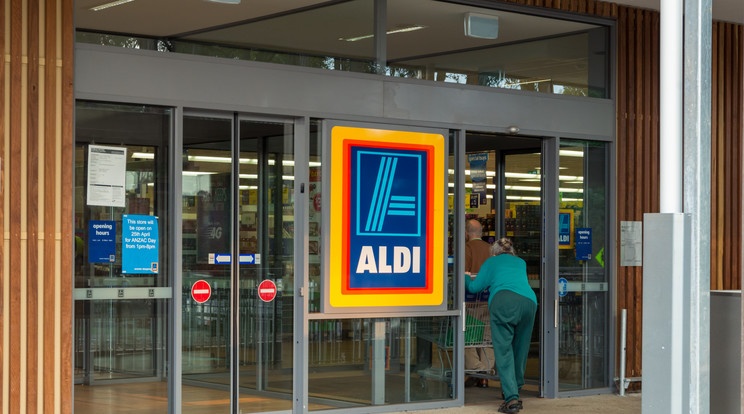 233 ezer forintos bruttó fizetéssel kecsegteti leendő eladóit az ALDI / Fotó: Shutterstock