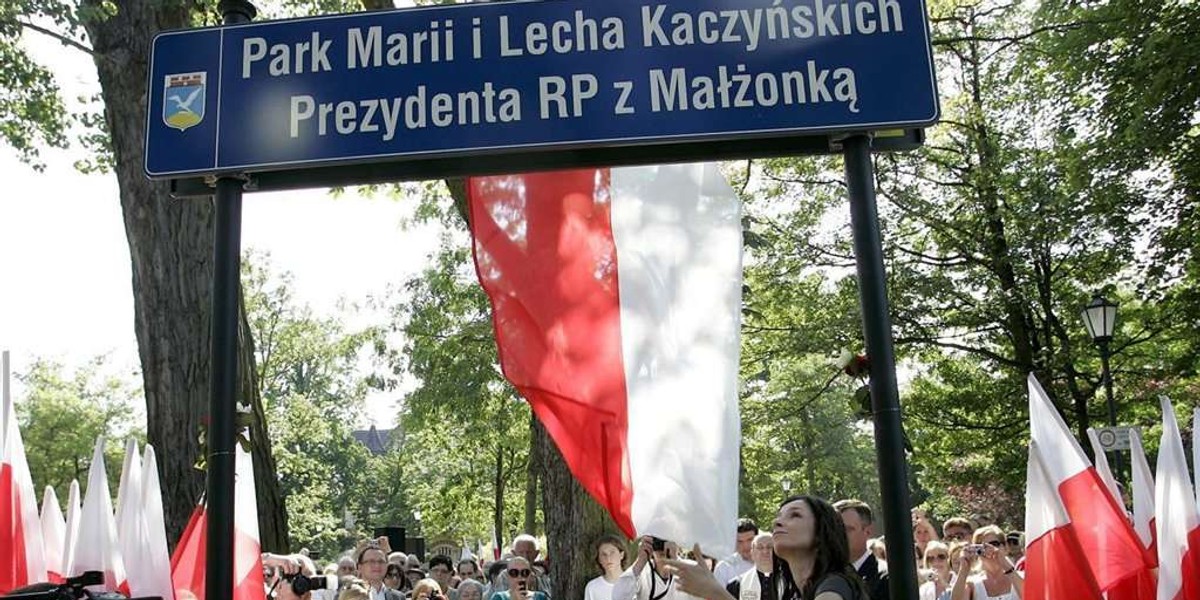 Od soboty jeden z parków w Sopocie nosi im. Lecha i Marii Kaczyńskich. Otworzyła go Marta Kaczyńska, córka tragiczniej zmarłej Pary Prezydenckiej