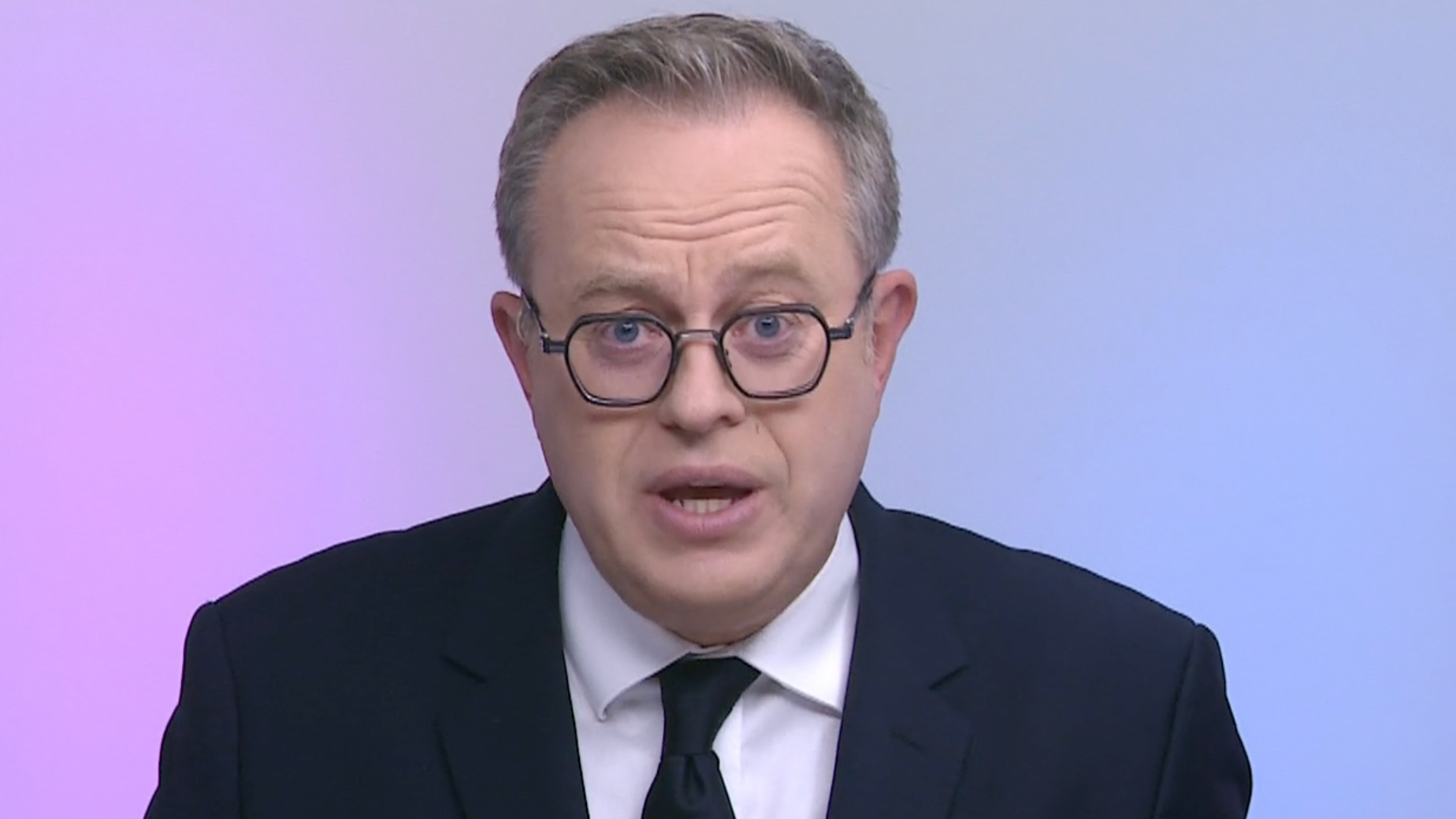 Český moderátor Václav Moravec.