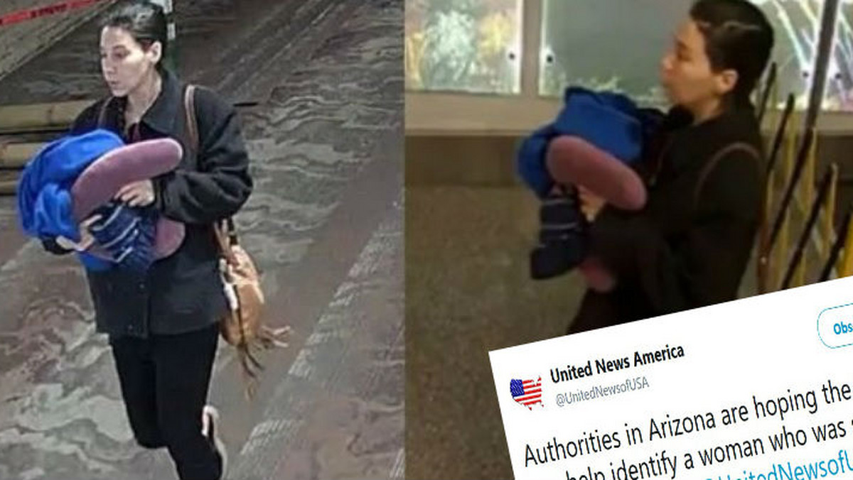 Amerykańska policja szuka kobiety, która urodziła i pozostawiła na lotnisku dziecko.