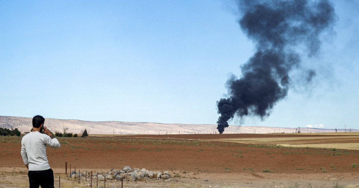 El conflicto turco-sirio.  Un caza estadounidense derribó un dron turco