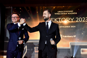 Wektory 2023. Szymon Hołownia i Władysław Kosiniak-Kamysz laureatami super Wektora