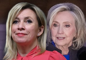 Marija Zaharova i Hilari Klinton