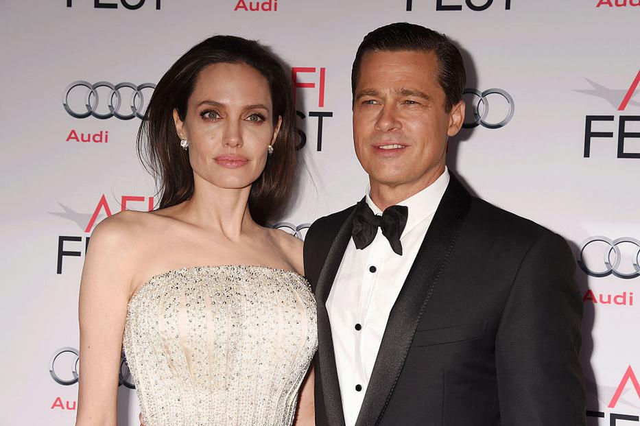 Angelina Jolie és Brad Pitt/ Fotó: Getty Images