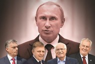 Przyjaciele putina Władimir Putin Viktor Orban, Robert Fico, Vaclav Klaus, Milos Zeman