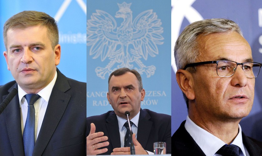 Odwołani ministrowie