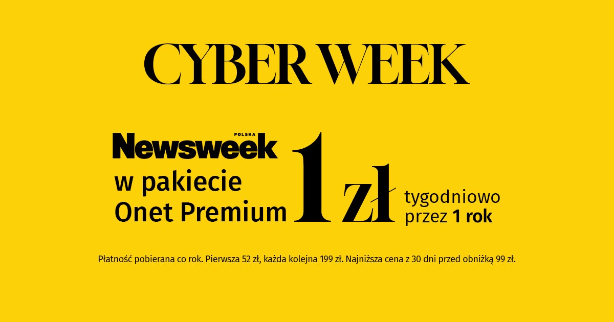 Cyberweek w "Newsweeku". Specjalna oferta za wyjątkowe dziennikarstwo