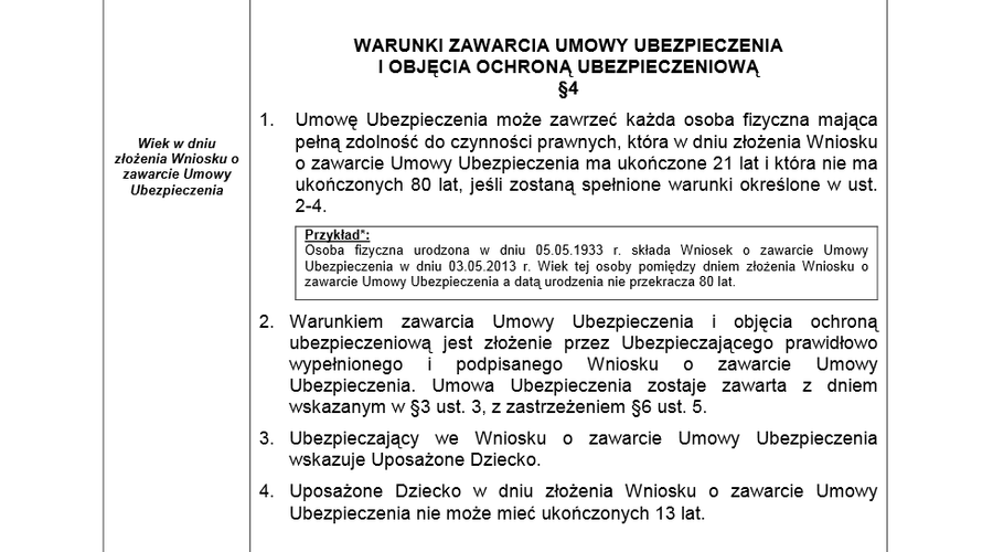 Zmianie w niektórych towarzystwach uległy też same umowy i wygląd ogólnych warunków ubezpieczenia. Znajdują się tam objaśnienia, pogrubienia, a nawet przykłady objaśniające bardziej skomplikowane zapisy. – Wszystkie produkty o charakterze inwestycyjnym mają w ogólnych warunkach ubezpieczenia specjalne objaśnienia dla klientów („chmurki”) – opowiada Alicja Hamkało z TU Europa. – Tworzymy również tzw. one-pagery dla klientów, które w przystępny sposób, również za pomocą elementów graficznych, objaśniają istotę produktu.