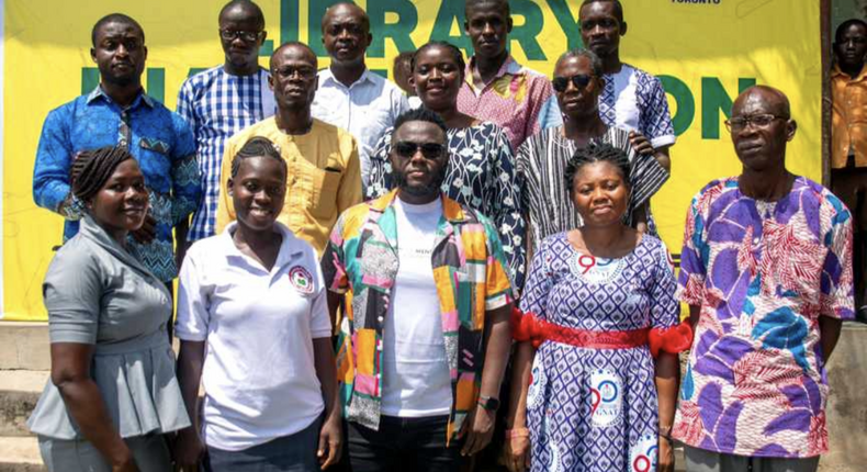 DJ Mensah builds new library 