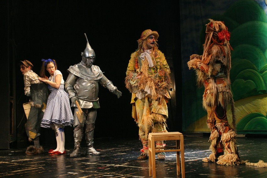 Detalj iz predstave "Čarobnjak iz Oza" Kraljevačkog pozorišta