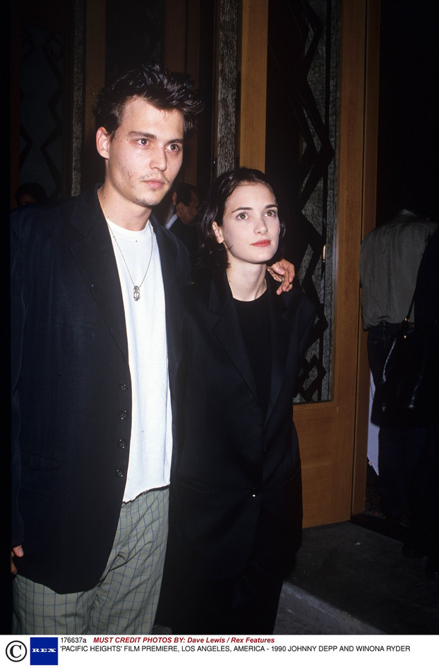 Winona Ryder i Johnny Depp