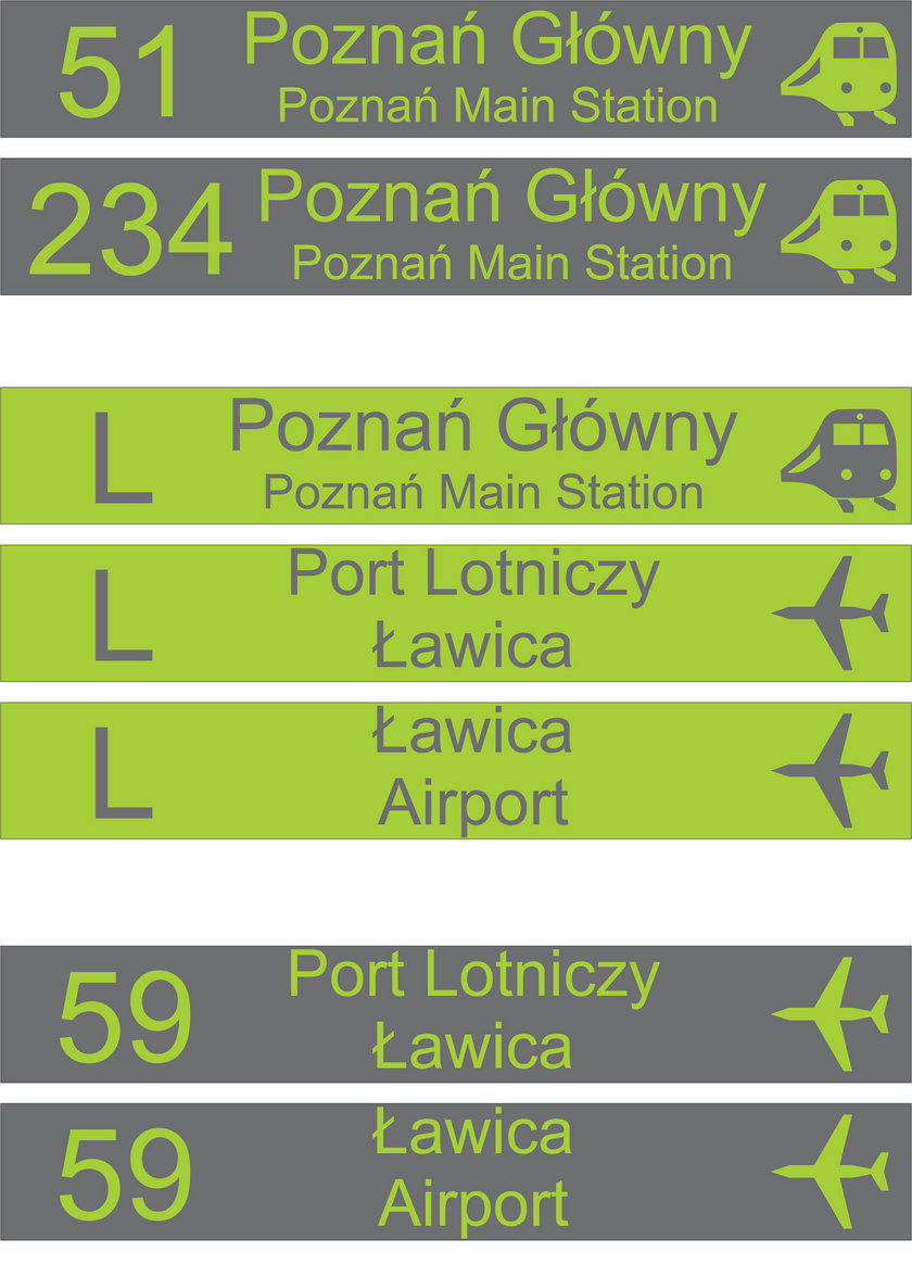 Nowe oznakowanie przystanków w Poznaniu
