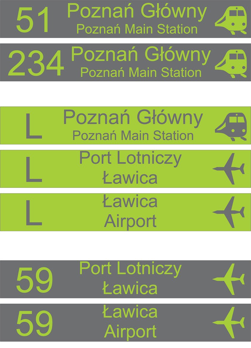 Nowe oznakowanie przystanków w Poznaniu