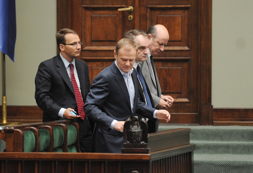 Donald Tusk wykrzyczany w Sejmie