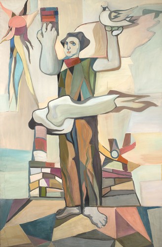 Tadeusz Kantor, Odbudowa i pokój, 1949, wł. Muzeum Narodowe w Warszawie