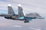 Rosyjski Su-34 nad Syrią