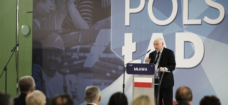 Kaczyński: Ataki na Polski Ład z wewnątrz naszego obozu to oszustwo
