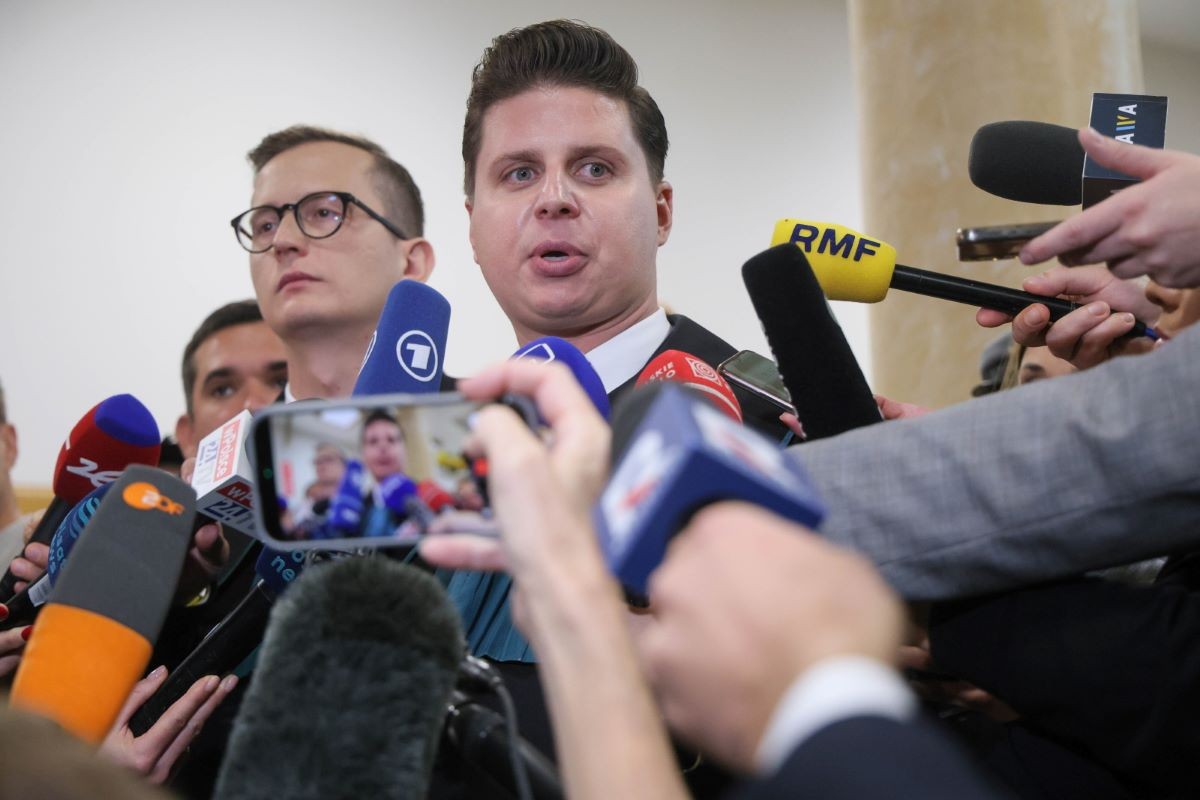 Pełnomocnicy Wołodymyra Ż. mec. Tymoteusz Paprocki (C) oraz mec. Piotr Wojciechowski