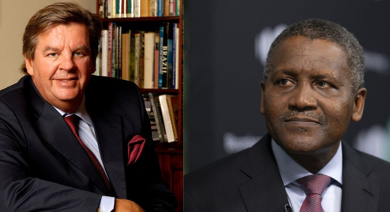 Johann Rupert détrône Aliko Dangote en tant qu'homme le plus riche d'Afrique