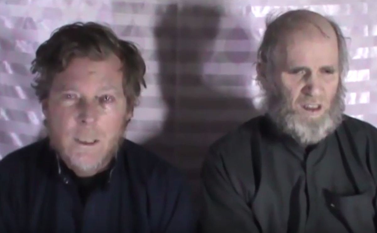 Porwani przez talibów naukowcy Kevin King Timothy Weeks